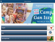 Tablet Screenshot of jewishharlem.com